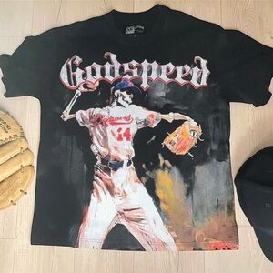Godspeed Black Graphic Baseball Tee